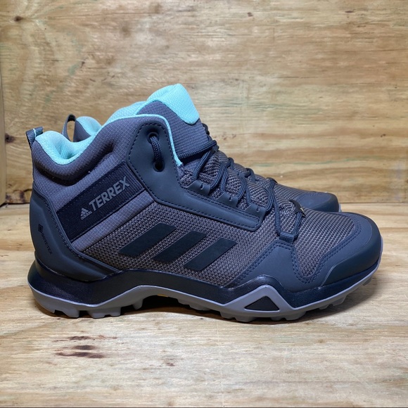 terrex ax3 mid leather hiking shoes